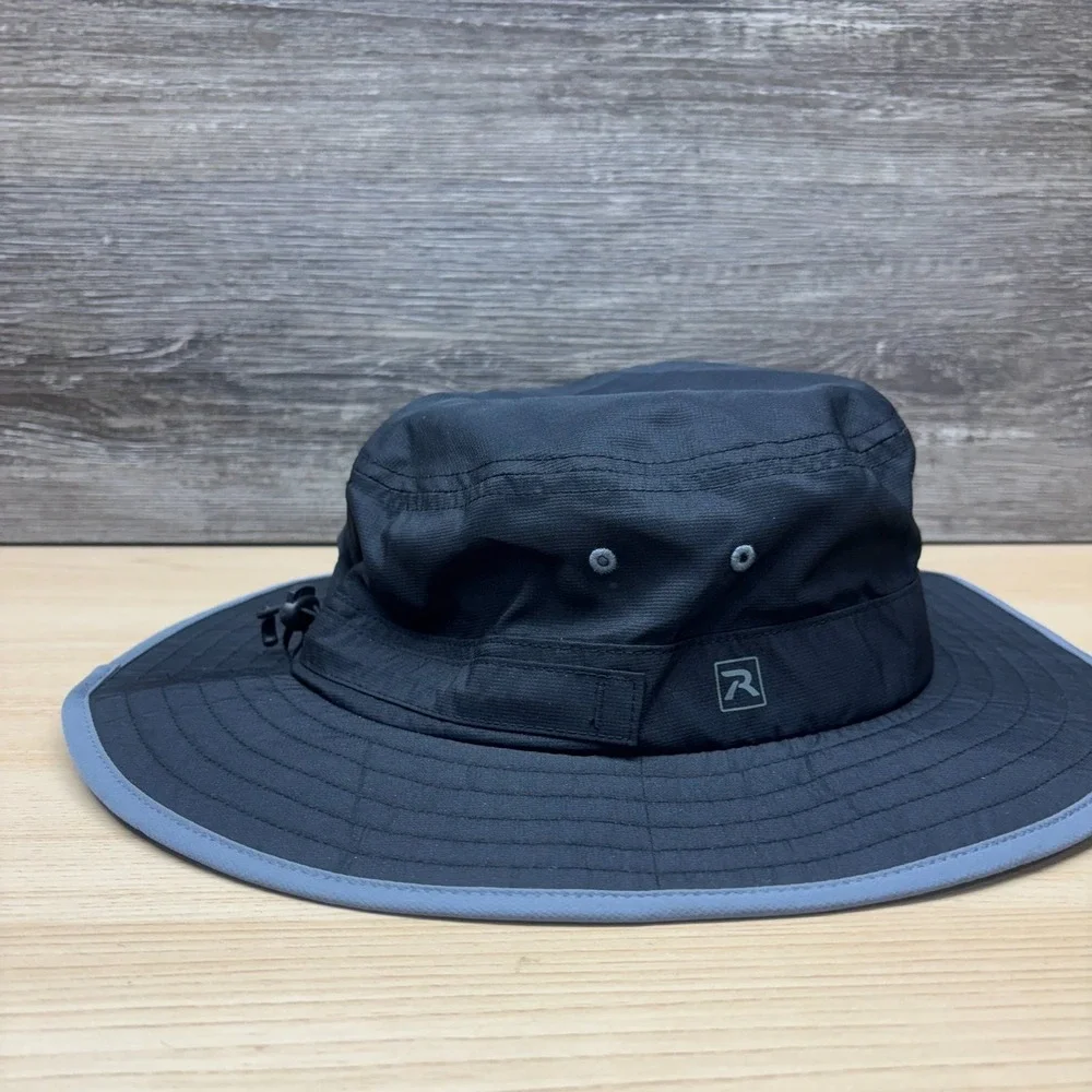 The Bandit Golf Club Hat Cap Strap Back Black Gray‎ Sun Boonie Richardson 810 TX